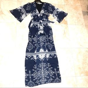 Friends + Lovers Romper Maxi. Size XS